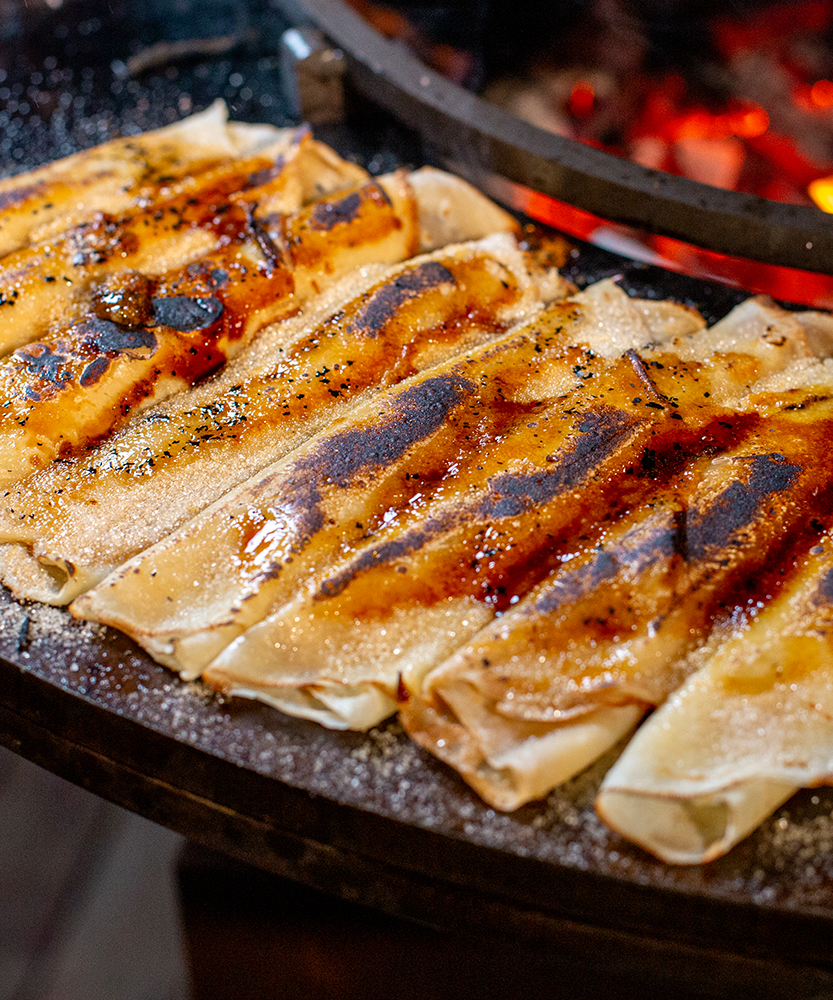 Panqueca de Doce de Leite