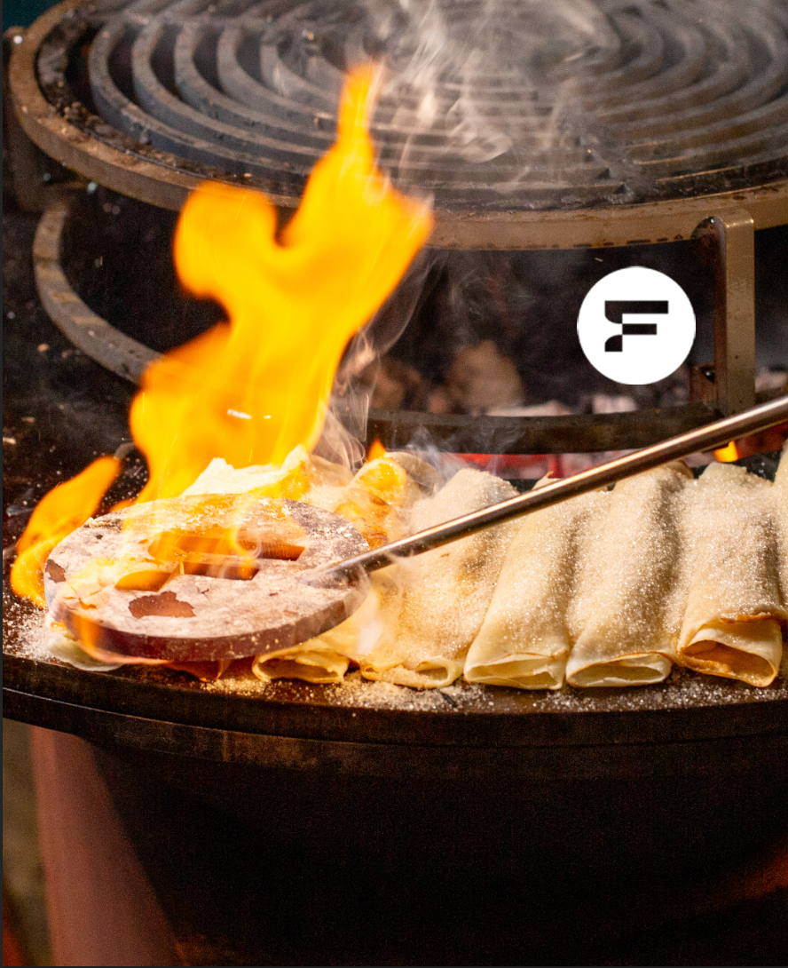 Panqueca de Doce de Leite